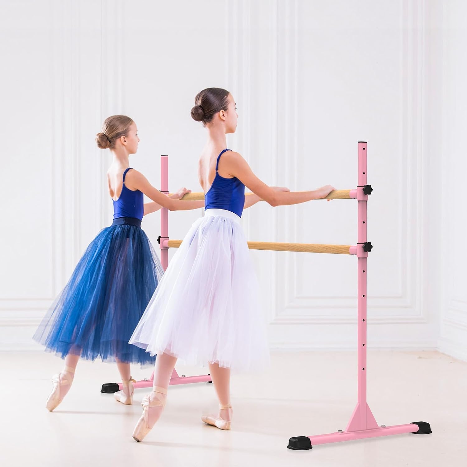 Thumbnail 6 de BeneLabel Ballet Barre Freestanding: Portable, Height-Adjustable Dance Bar for Home Practice