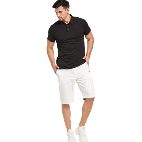Thumbnail 3 de ZOXOZ Pantalón Corto Hombre Blanco – Algodón, cintura elástica con cordón, versión verano