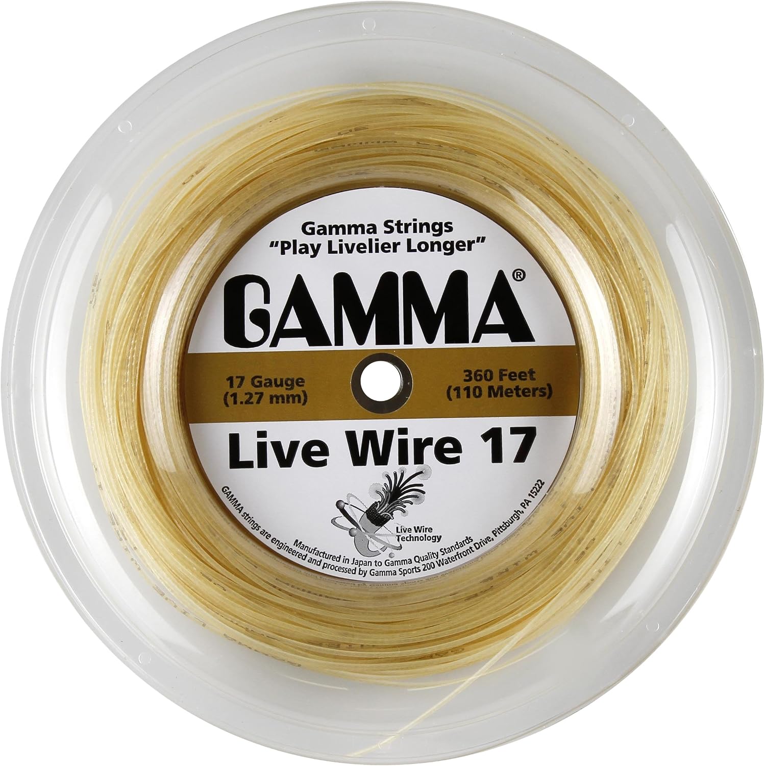 Detalle de Gamma String Reel 16g