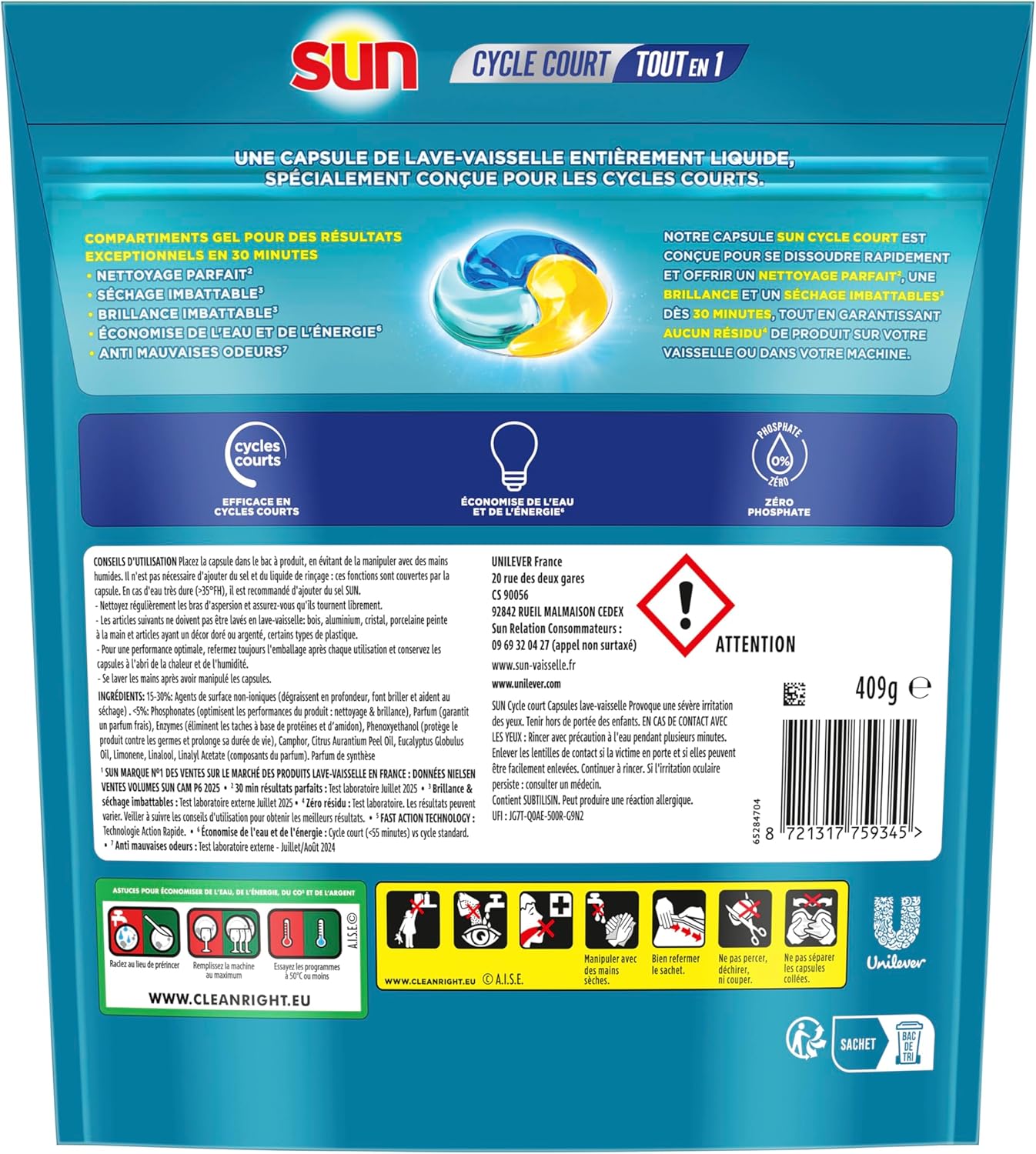 Thumbnail 2 de Sun - Capsules Cycle Court Dès 30 Minutes Tout en 1