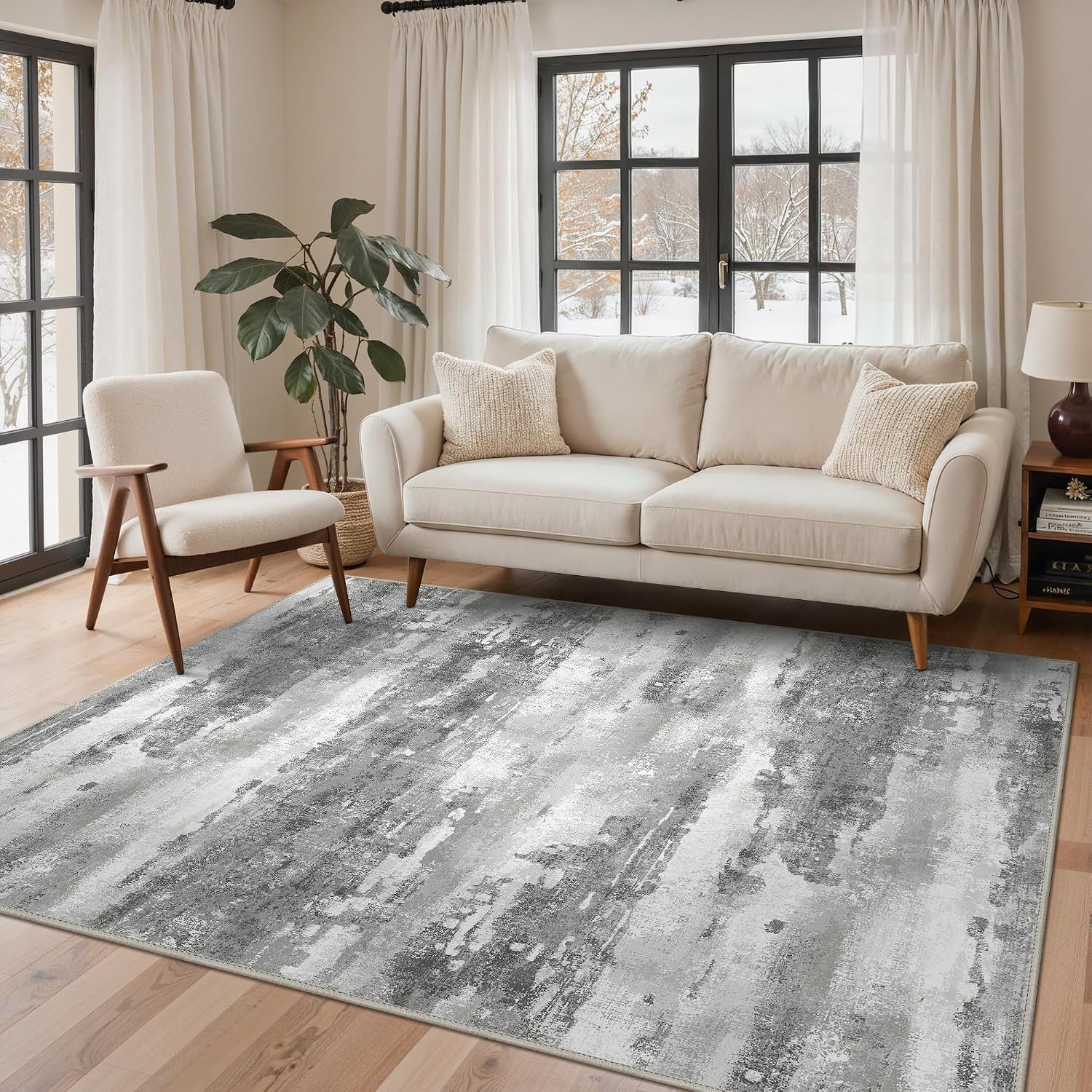 Detalle de BEIMO Tapis Moderne 160x230 cm antidérapant