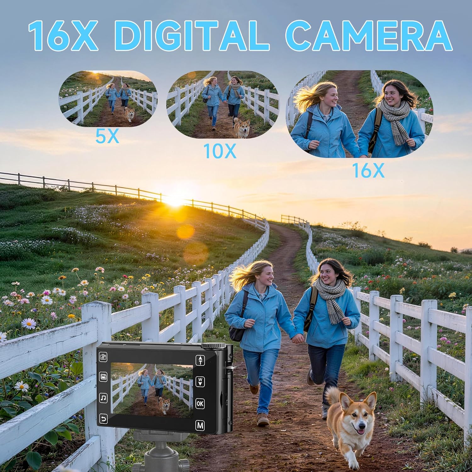 Detalle de 4K 48MP Digital Camera with Touch Screen