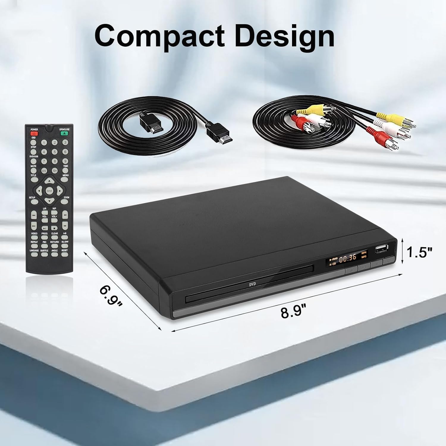 Thumbnail 6 de JOVELL DVD-168 22,6 cm Kompaktplayer 📀