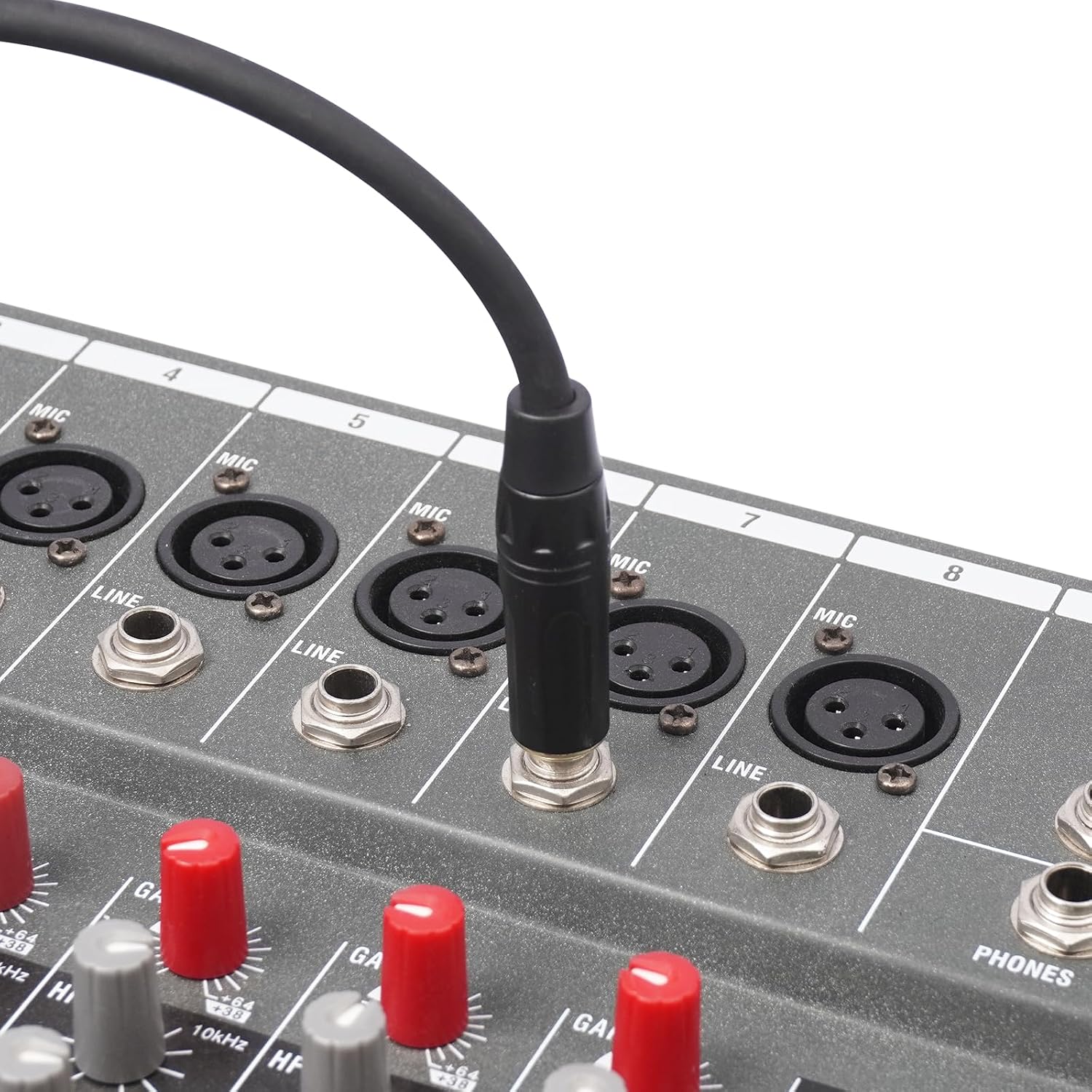Thumbnail 4 de SZLliyxs 6.6 ft XLR Male to 1/4-Inch TRS Balanced Cable, 2-Pack