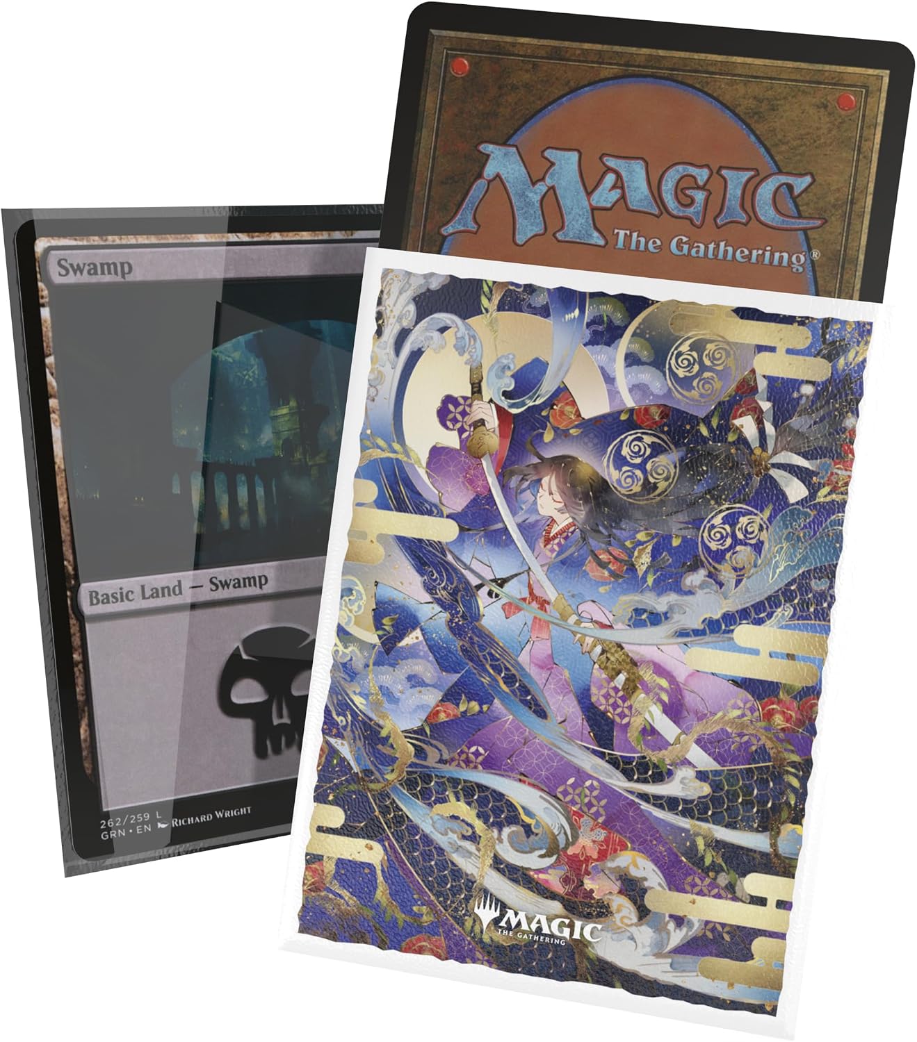 Detalle de Ultimate Guard フォース・オブ・ウィル(JPN)アートスリーブ|MTG公式アート・不透明な背面