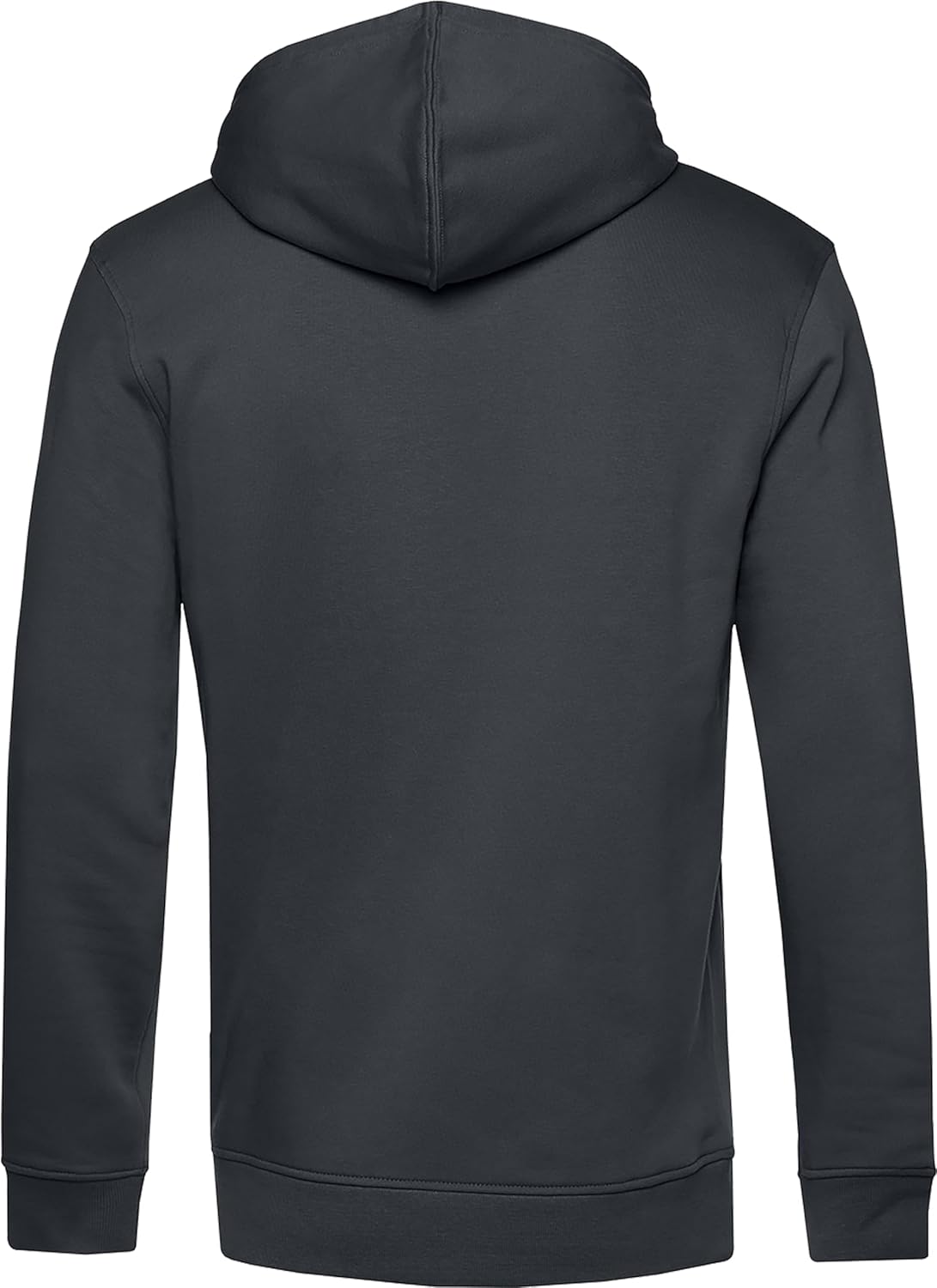 Detalle de Berg-Gipfel Bio Berg-Pullover: Unisex Outdoor Hoodie aus 80% Bio-Baumwolle / 20% Recycling-Polyester