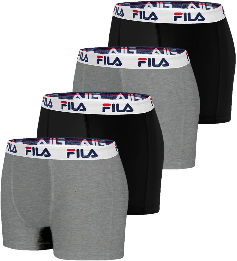 Thumbnail 5 de Fila Boxer Fi/1bcx4/Fu5016 Boxer a Pantaloncino Uomo (Pacco da 4) – comfort e vestibilità con 100% cotone