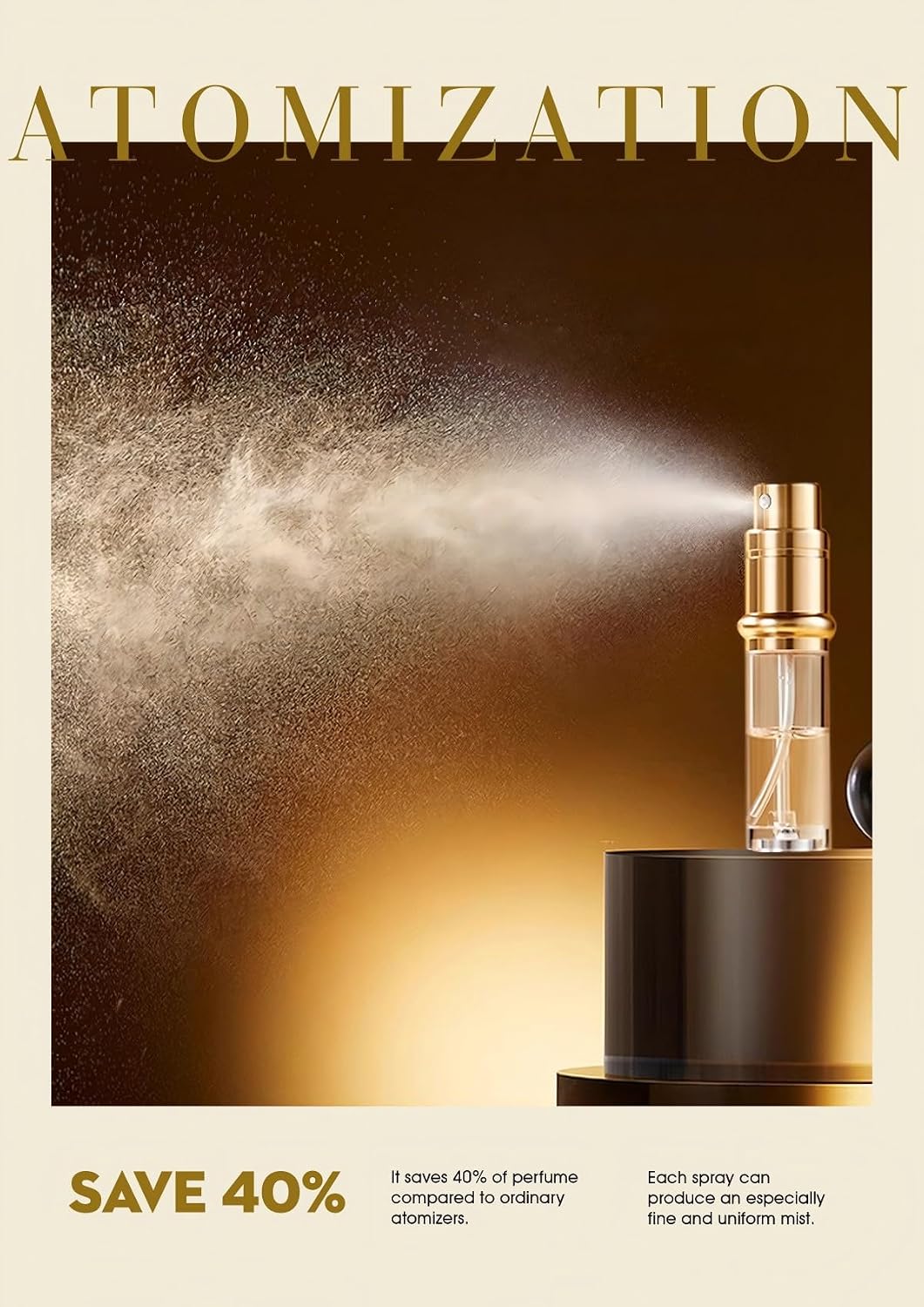 Thumbnail 6 de Lammcou vaporisateur de parfum de voyage rechargeable 10 ml (flacon en verre, buse aluminium, anti-fuite) – Bleu