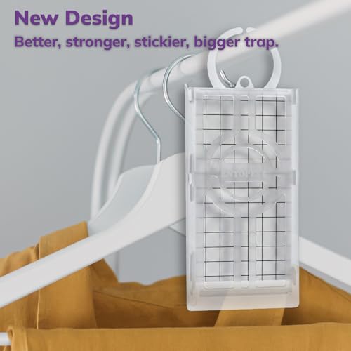 Detalle 2 de Entopest 30-Pack Clothes Moth Monitoring Traps – Refills for Room & Wardrobe Hanger Units