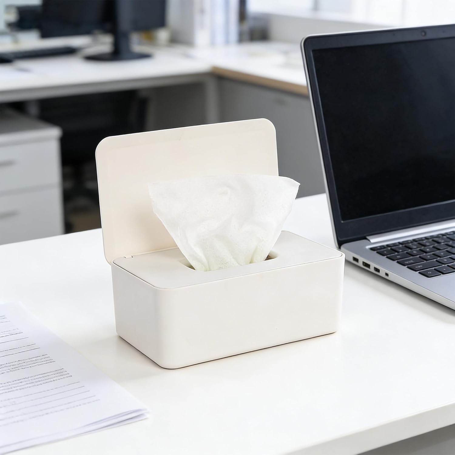 Thumbnail 6 de DXIA Tissue Box Case: A Practical Wet Wipes Dispenser for Home or Office