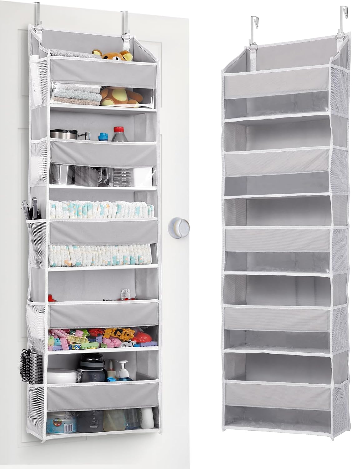 Detalle de ULG Over Door Organizer 5 Large Pockets 44 lb