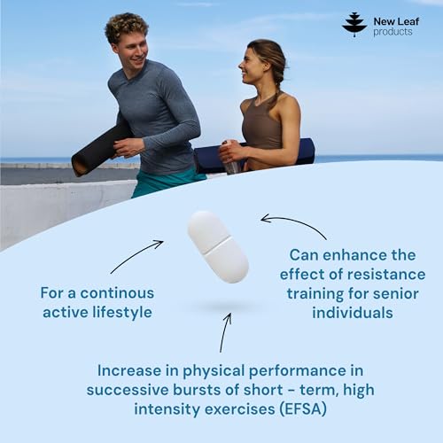 Thumbnail 1 de New Leaf Products Creatine Monohydrate Tablets 180: 3000mg per serving, vegan & gluten-free
