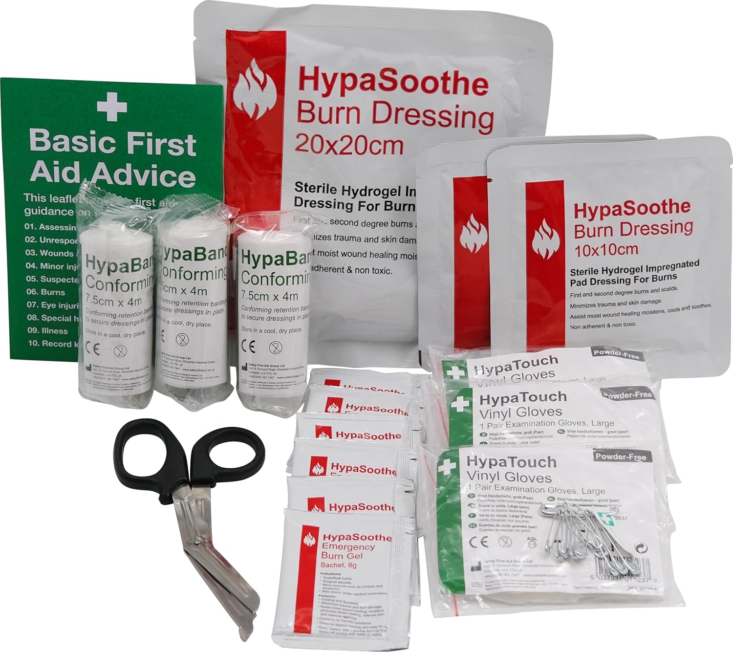 Thumbnail 4 de Safety First Aid Group Workplace First Aid Kit Refill BS 8599 Compliant