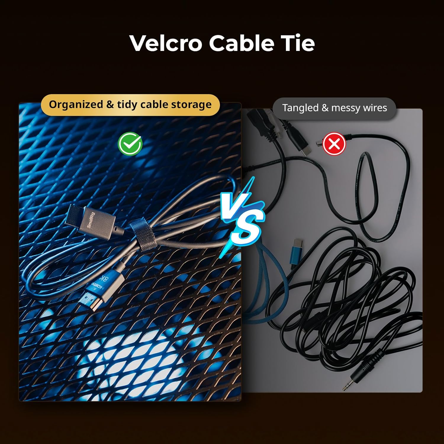 Thumbnail 5 de SmallRig HDMI 2.1 8K-Kabel (5086) A-auf-A, 100 cm – unterstützt 8K/60 Hz & 4K/120 Hz