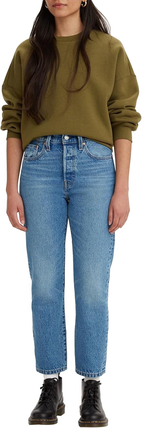 Detalle de Levi’s 501® Crop-jeans för dam