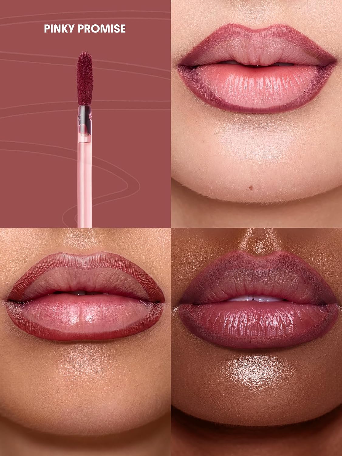 Detalle de SHEGLAM sb25033183734841941 Fall In Line Peel-Off Lip Liner Stain, Pinky Promise
