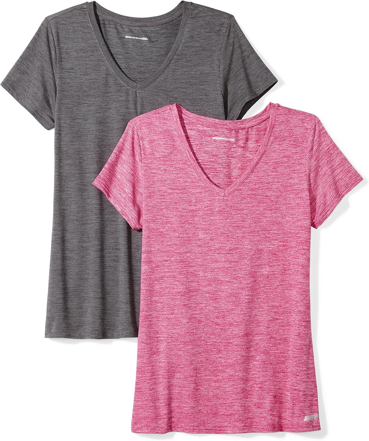 Detalle de Amazon Essentials Active Quick Dry V-Neck T-Shirt