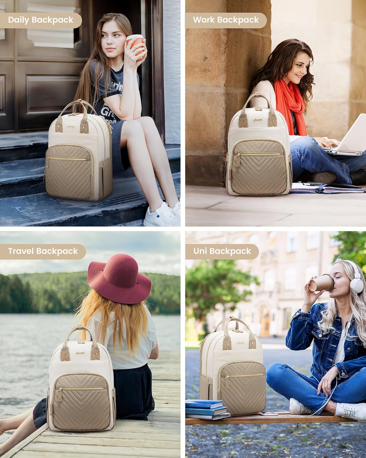 Thumbnail 4 de LOVEVOOK Laptop Backpack 17.3 Inch