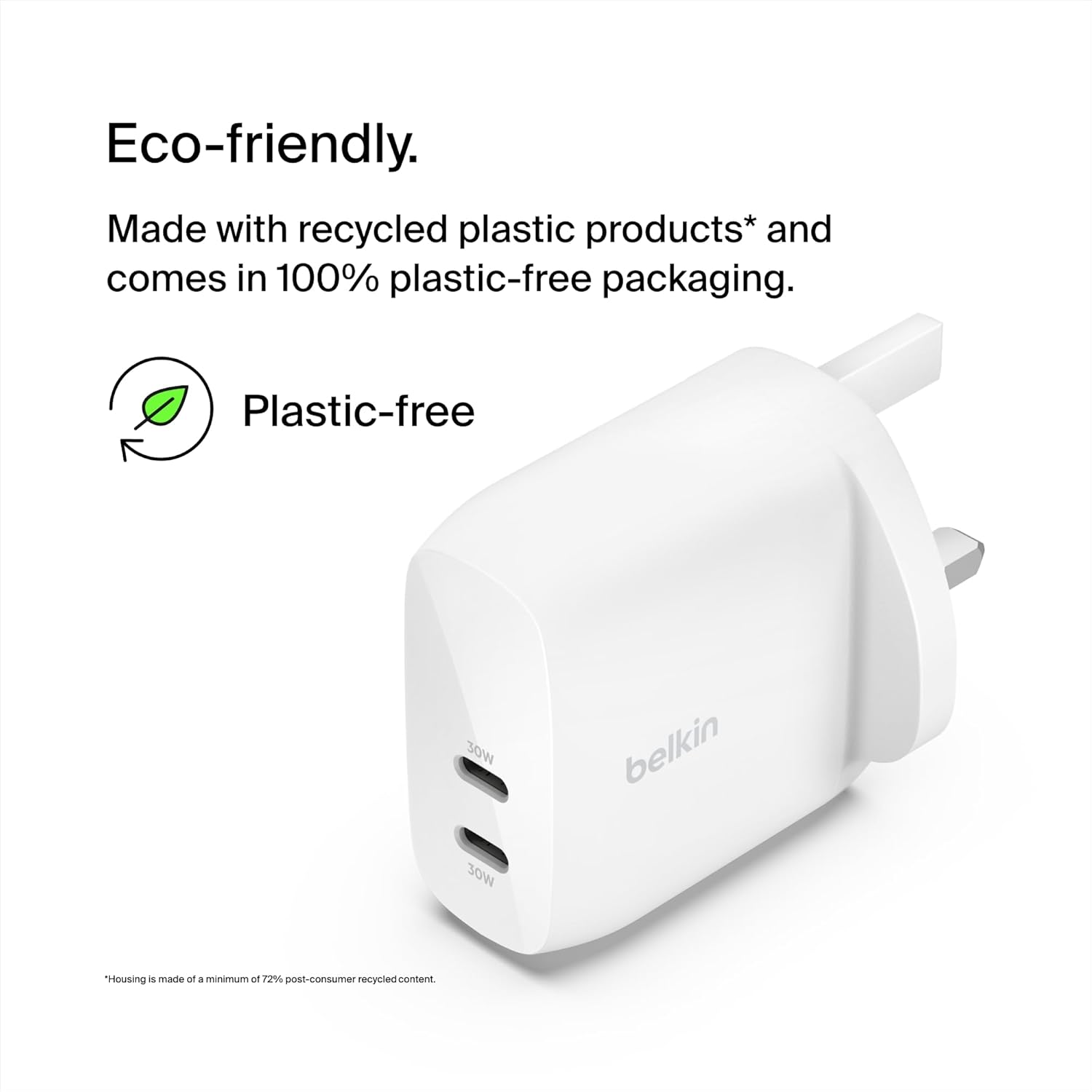 Thumbnail 4 de Belkin BoostCharge 60W dual USB-C charger