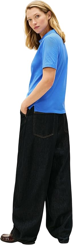 Detalle 2 de Tommy Hilfiger 1985 Reg Pique Polo SS Ww0Ww43224 Azul XXL