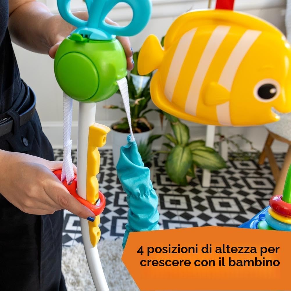 Detalle 2 de Baby Einstein Neptune's Ocean Discovery: Centro Giochi a 360° con 15 Attività, 3 Lingue