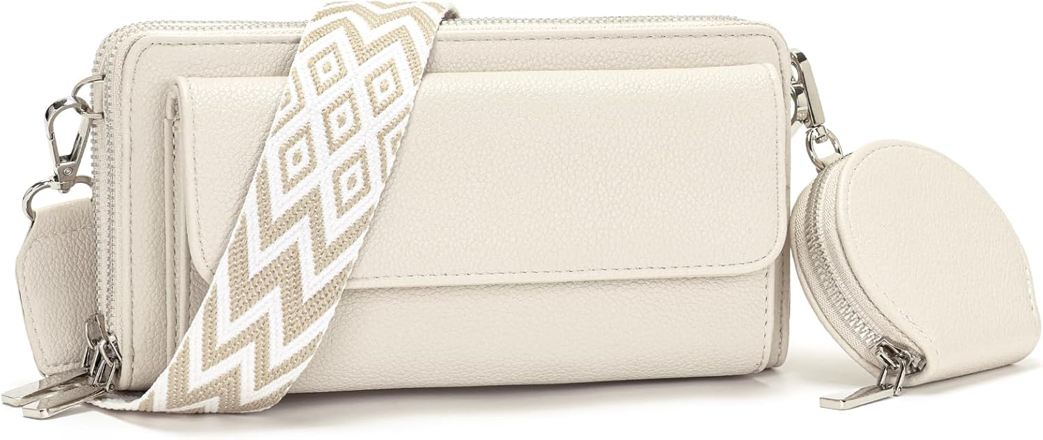 Detalle de Snmoec Handytasche zum Umhängen – Kleine Damen Crossbody mit Kartensteckplatz