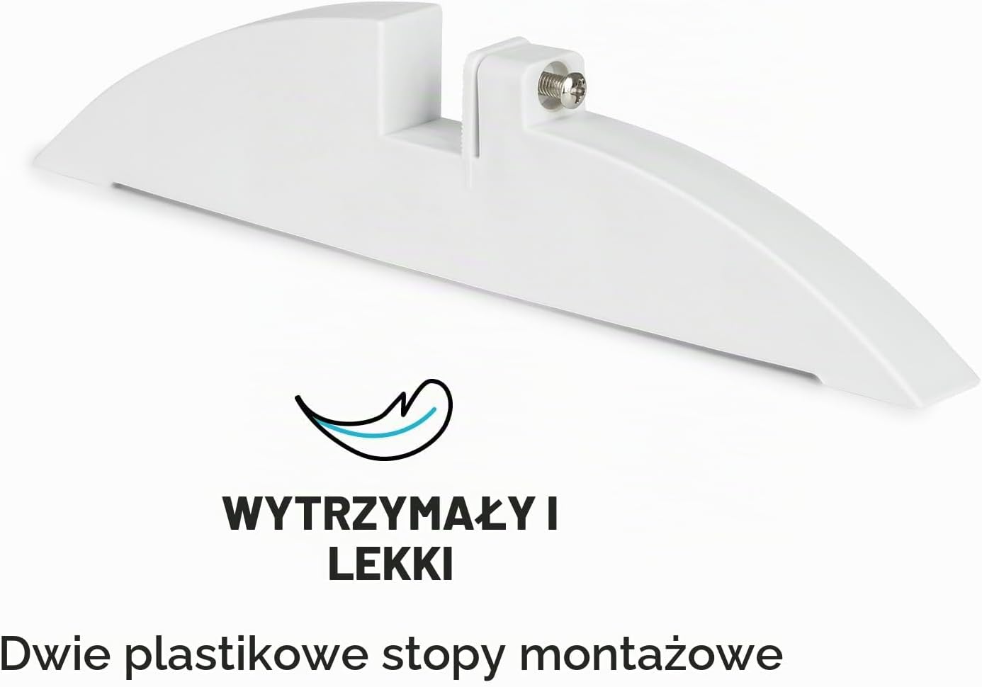 Thumbnail 3 de Klarstein 10032814 Wonderwall – nóżki do promiennika podczerwieni, tworzywo, 2 szt.