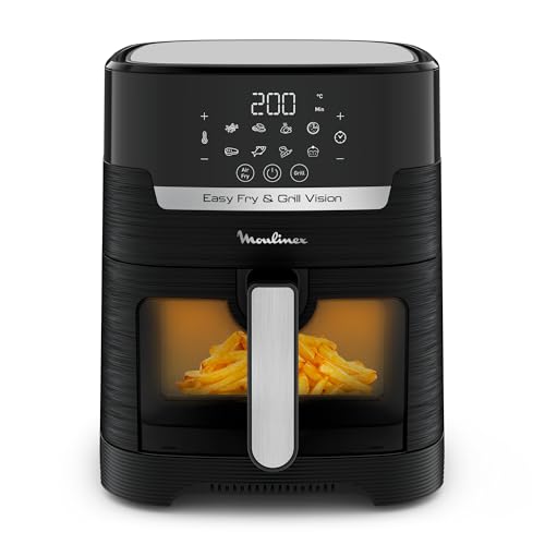 Detalle de Moulinex Easy Fry & Grill Vision EZ5068: Friggitrice ad aria 4,2 L con finestra e griglia