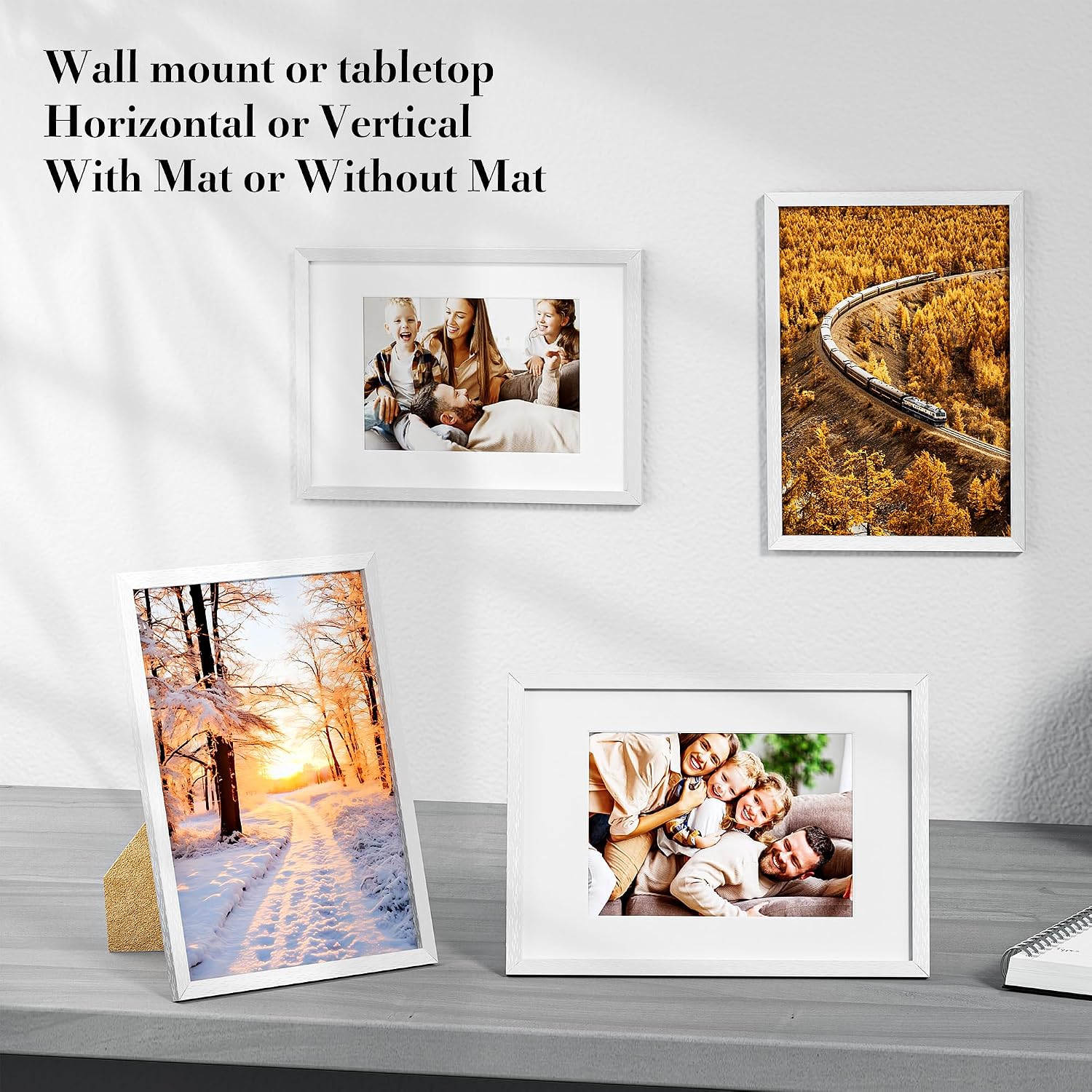 Detalle 1 de wyewye A4 wood picture frame 21 x 29.7cm