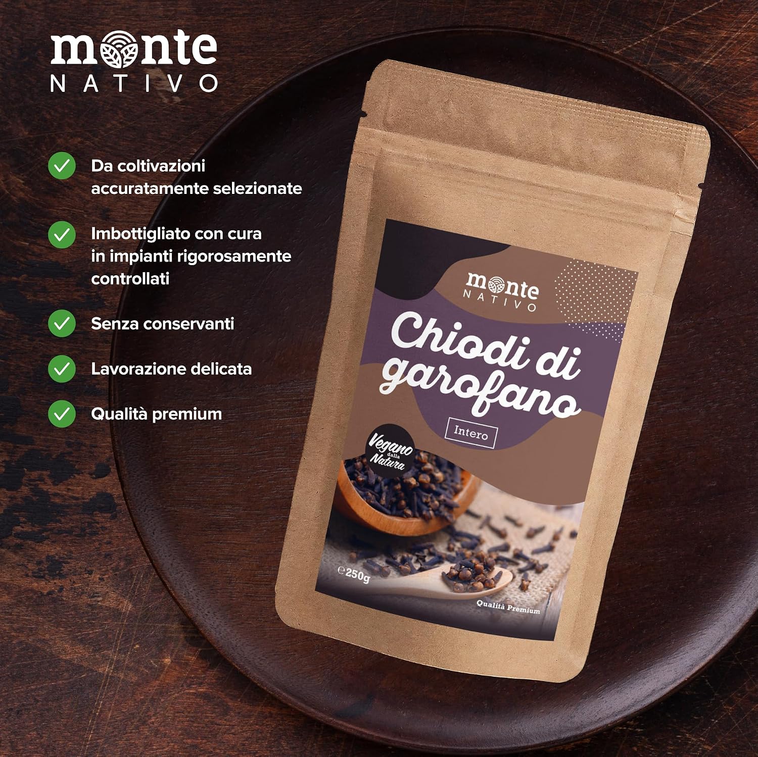 Detalle de Chiodi di Garofano Monte Nativo (250g) – chiodi interi, aroma intenso e versatilità in cucina