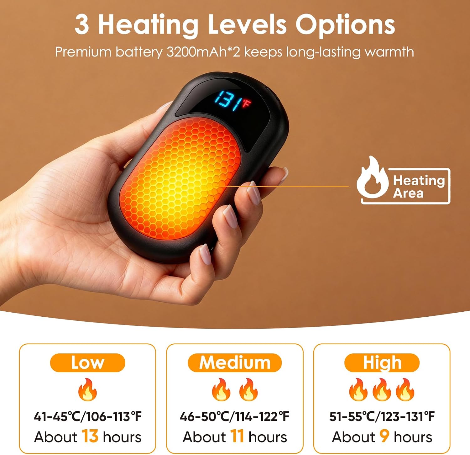 Thumbnail 1 de Hand Warmers 2-Pack 6400mAh
