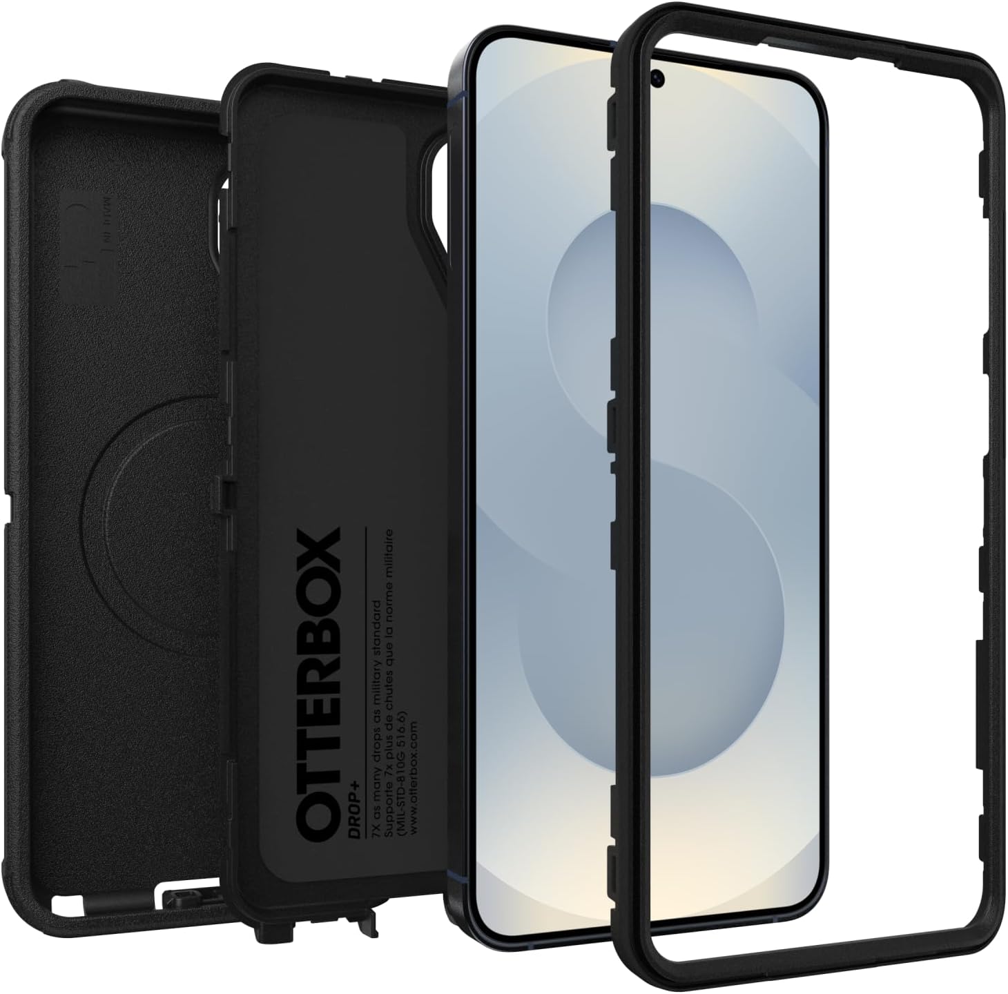 Detalle de OtterBox ECHOLAKE ディフェンダーシリーズ プロケース ブラック・ポリカーボネート製