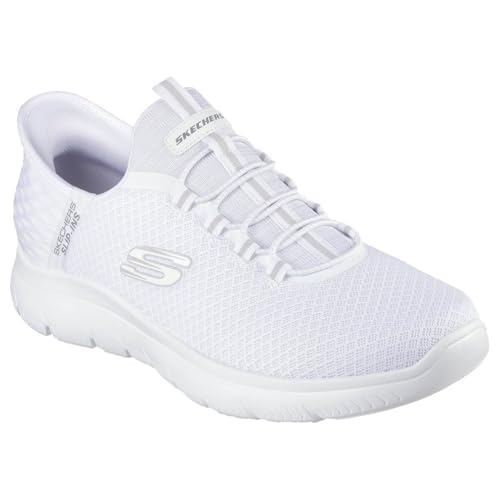 Detalle de Skechers Men's Summits High Range Slip-ins – White, 9 UK