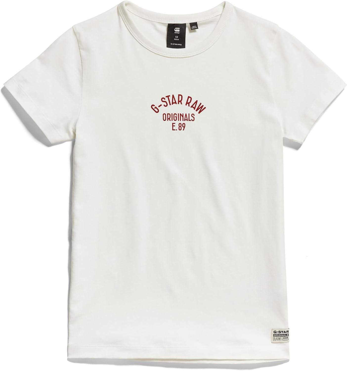 Detalle de G-Star RAW Mädchen T-Shirt Originals 1er Pack