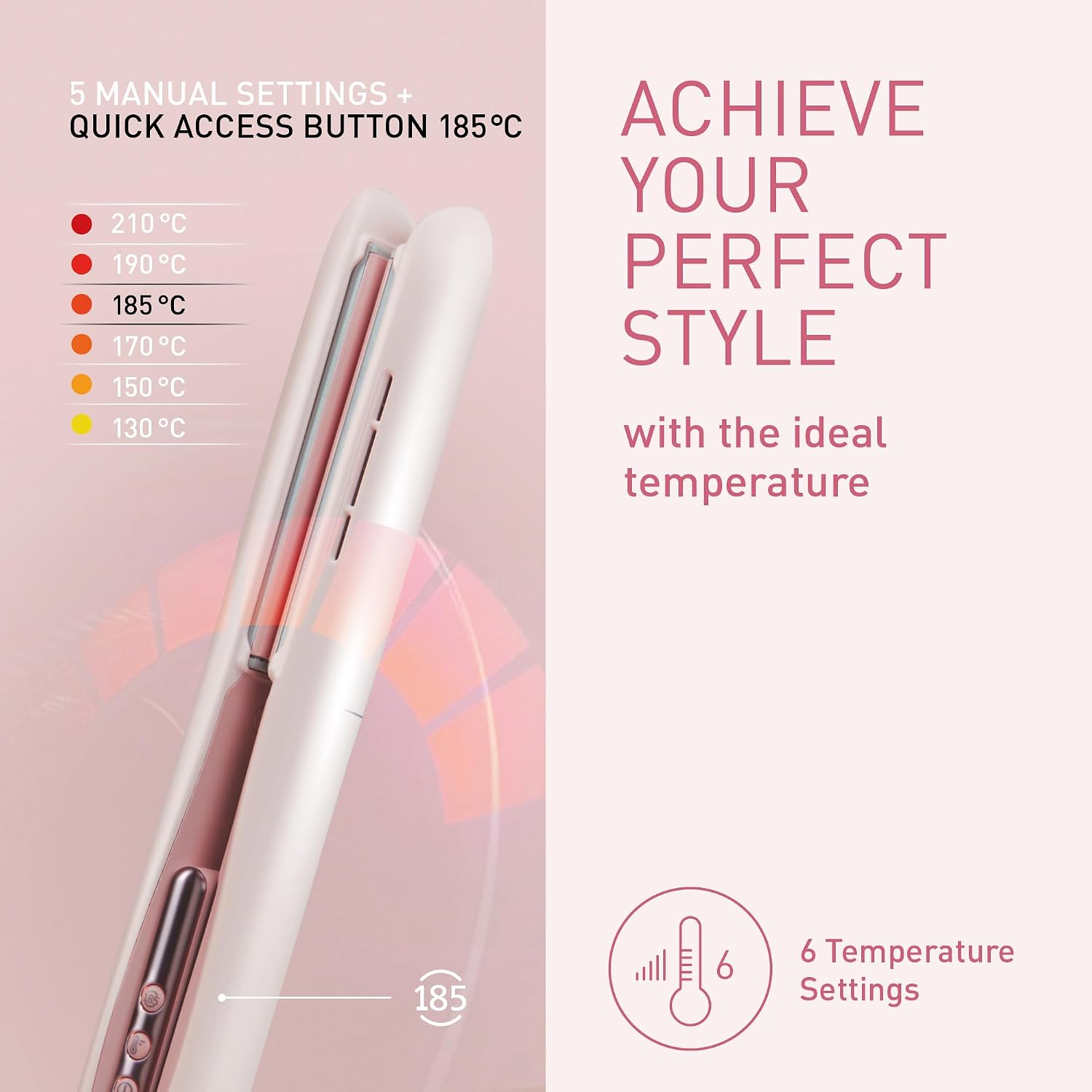 Detalle 2 de Panasonic EH-HV31-P511 2-in-1 Ionic Hair Styler review