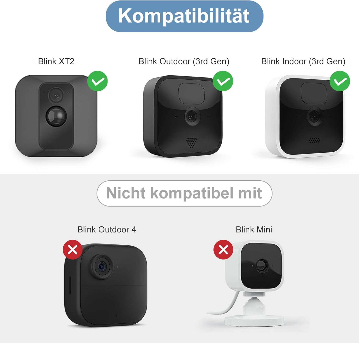 Thumbnail 2 de 7 m Magnetisches Ladekabel und Adapter für Blink Outdoor (3. Generation) & Blink XT/XT2 – wetterfestes Verlängerungskabel