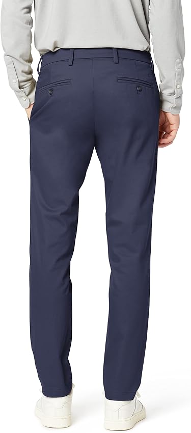 Detalle 2 de Dockers Signature Khaki Pantalón chino 34W/34L Navy