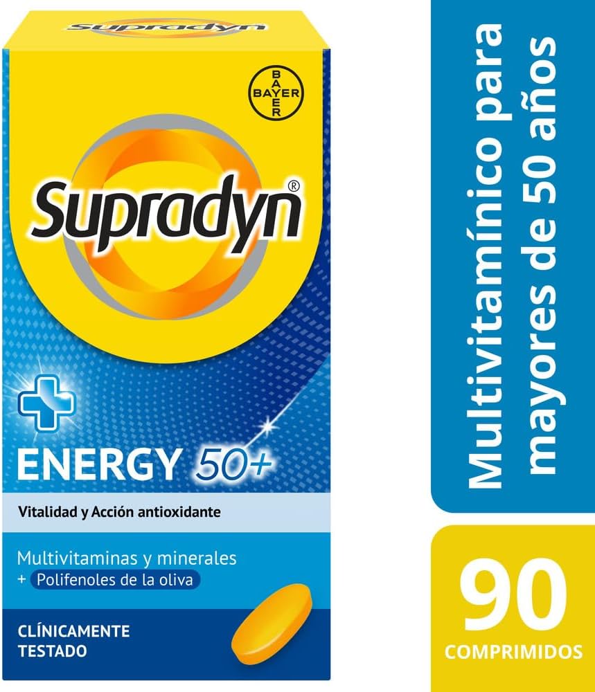 Thumbnail 1 de Supradyn Energy 50+ Vitamínico Antioxidante para Mayores 🍃