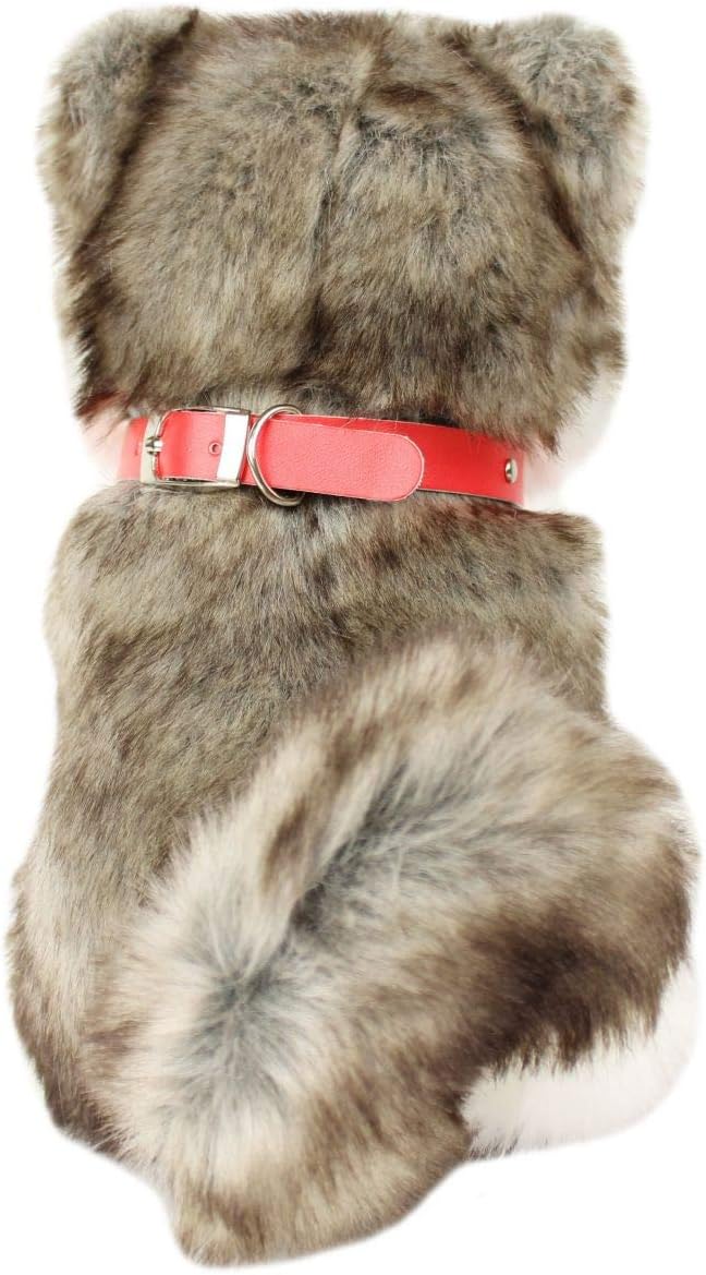 Detalle 1 de キュート販売 D0020 秋田犬虎毛のぬいぐるみ Mサイズ ポリエステル製