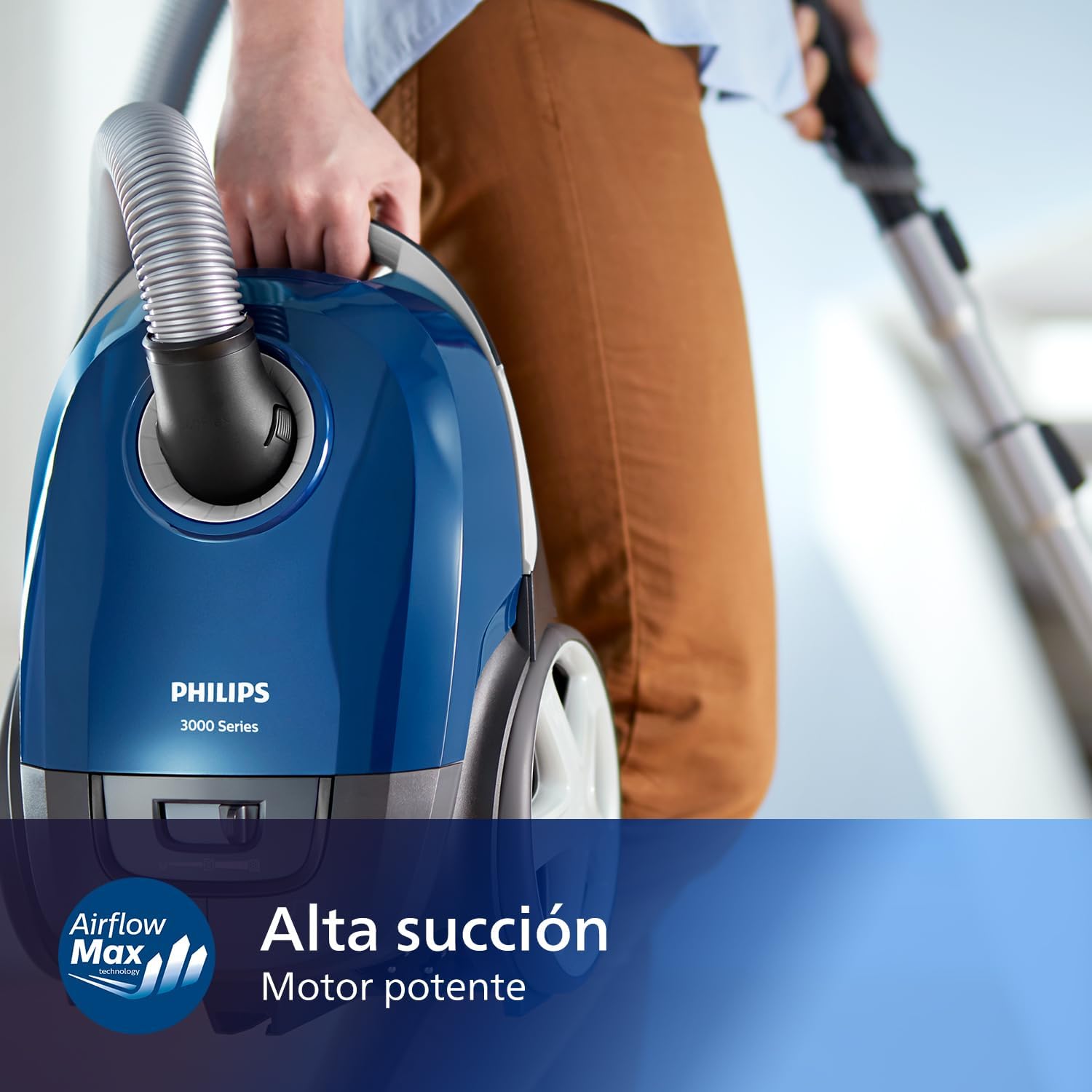 Detalle 1 de Philips Performer Compact XD3110/09 - Aspirador 900W 🌪