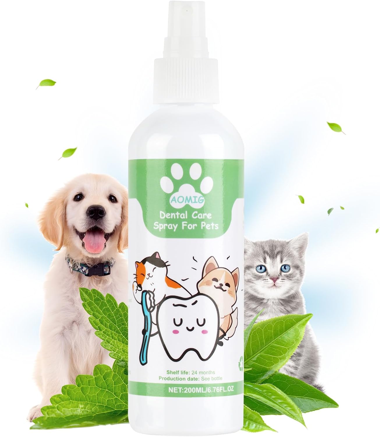 Thumbnail 6 de Aomig Spray per la cura dentale per cani e gatti da 200 ml