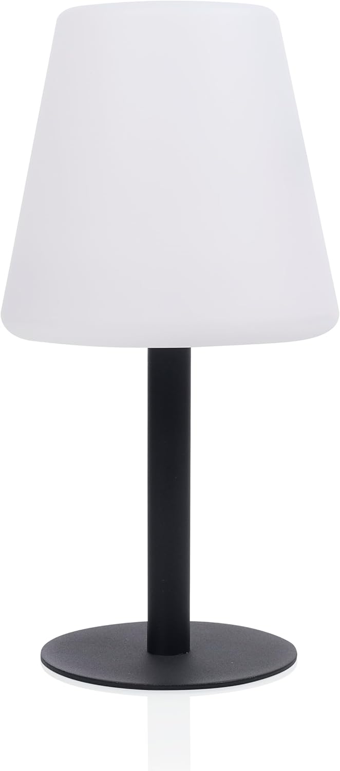 Detalle de Smartwares Solar-Tischlampe – Dimmbar, warmweiß, kabellos – OSL-50012
