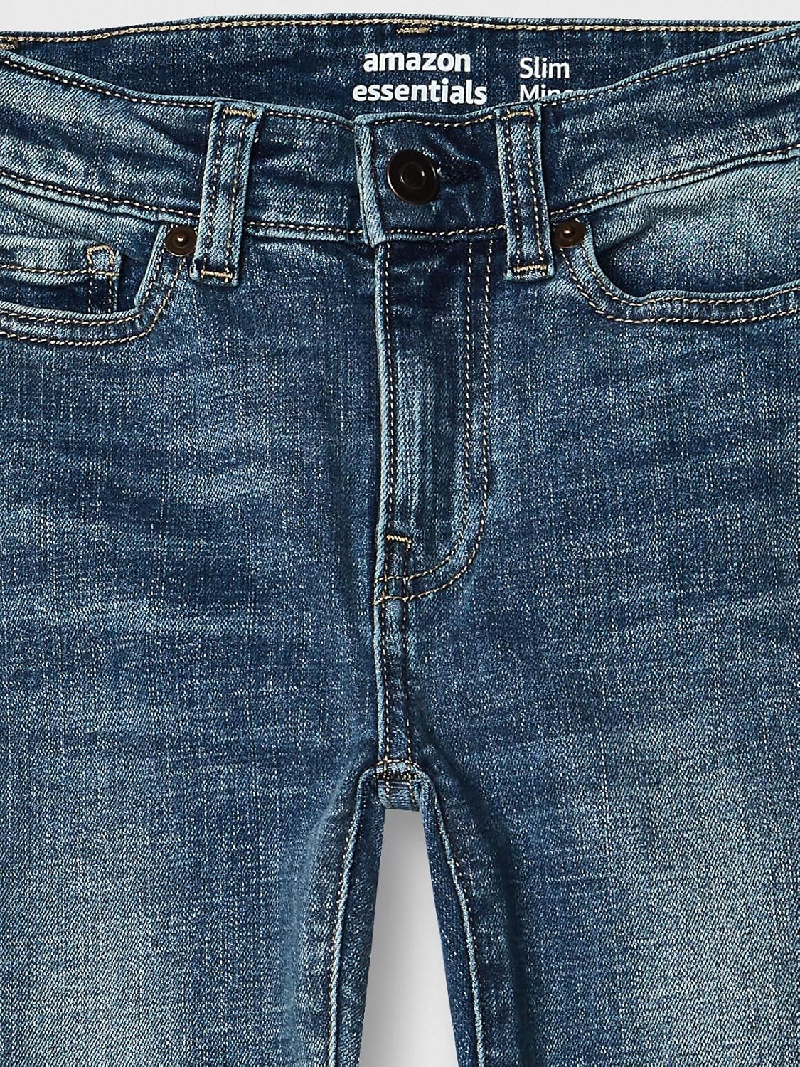 Thumbnail 3 de Amazon Essentials Boys' Stretch Slim-Fit Jeans