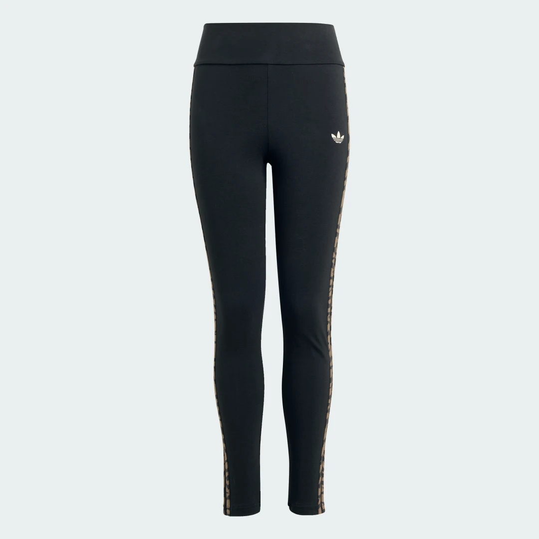 Detalle 2 de Mallas Ajustadas 3 Stripes – Adidas, color Negro