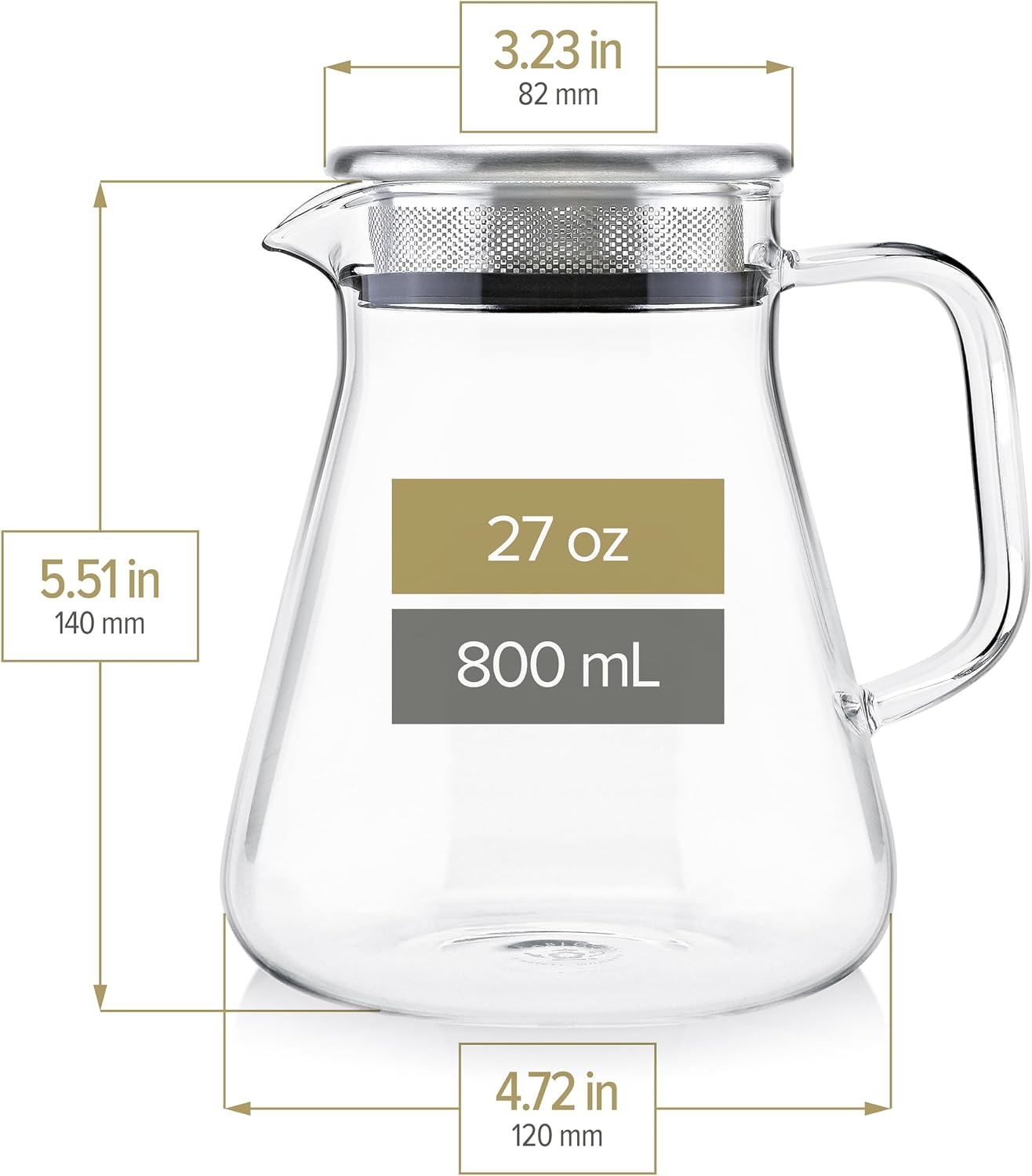 Thumbnail 5 de Teabloom One-Touch Tea Maker, 27 oz ⚙