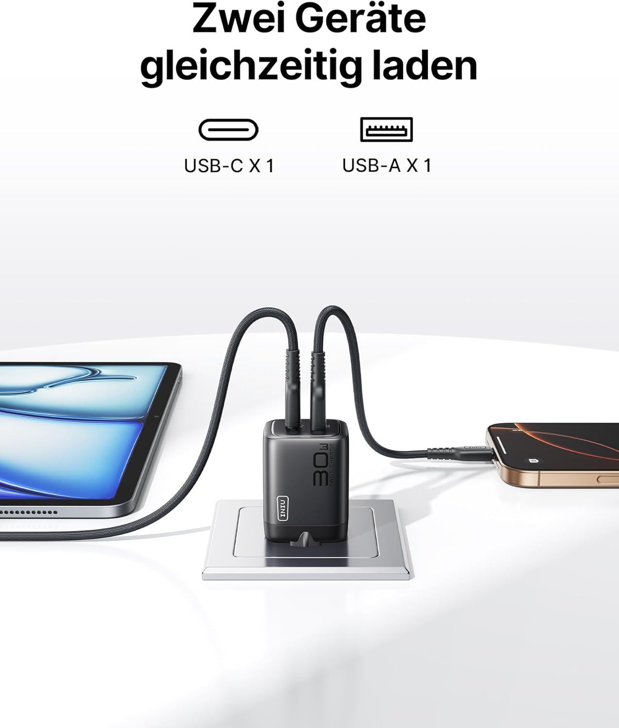 Thumbnail 3 de INIU 30W USB-C Ladegerät 2-Pack ⚡