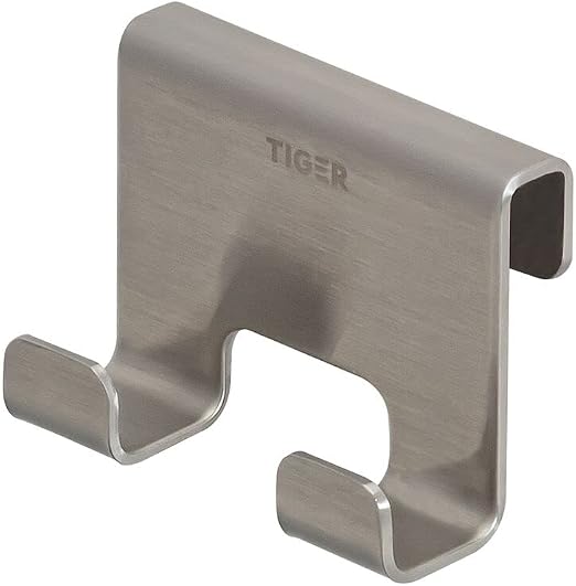 Detalle de Tiger Caddy Gancho de toalla para ducha 🛁 Acero inoxidable