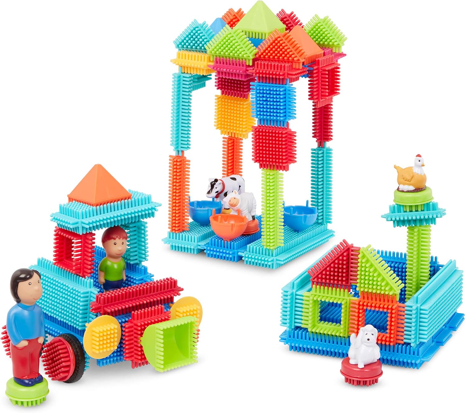 Detalle de B. Toys 44266 Bristle Blocks – klocki konstrukcyjne, 85 elementów