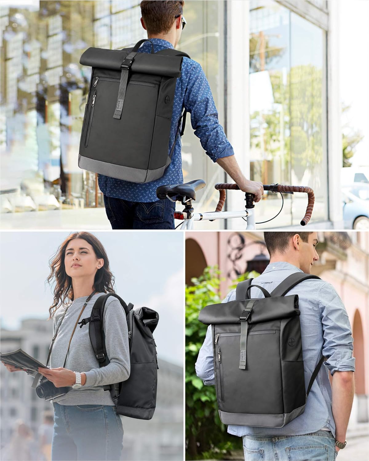 Thumbnail 6 de Inateck RollTop Rucksack 25–30L