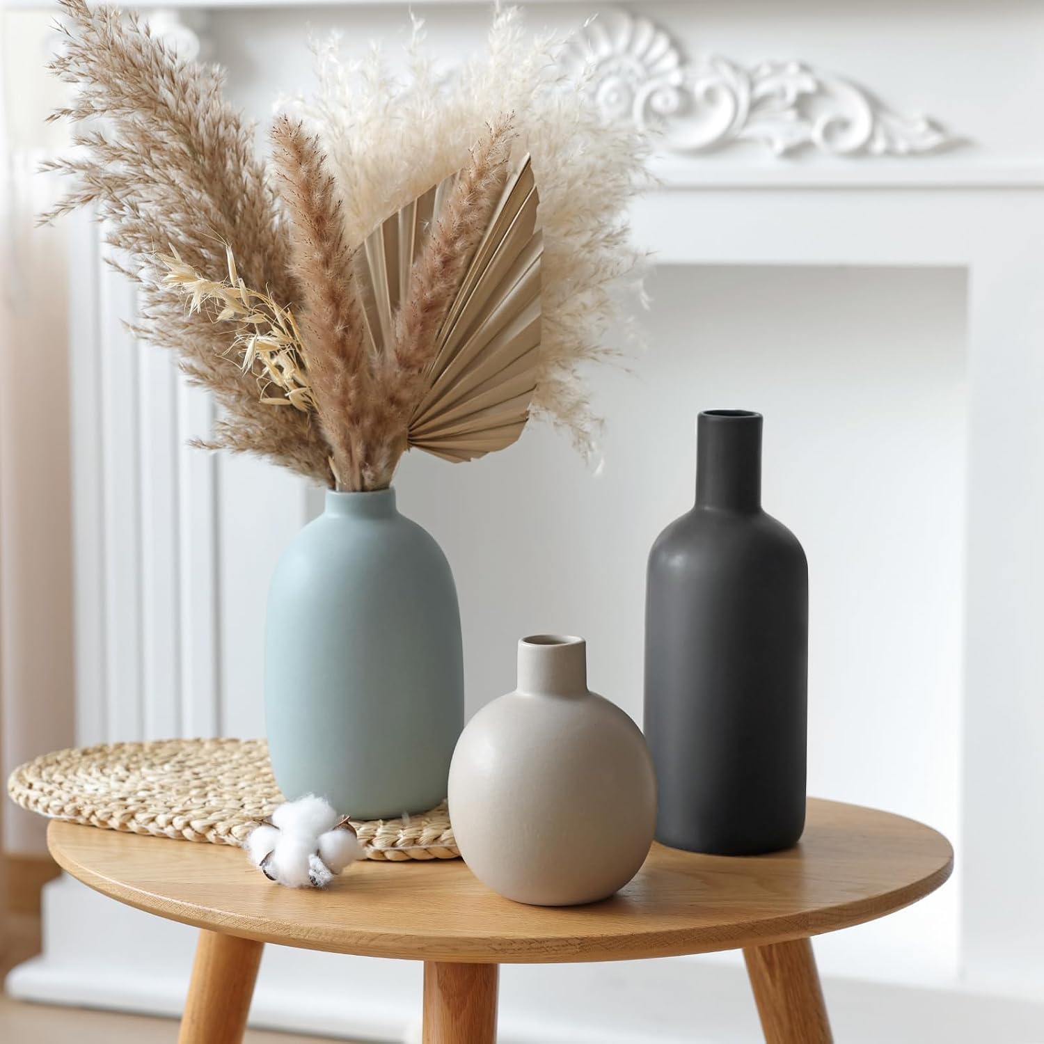 Thumbnail 6 de Ceramic Vase Set of 3